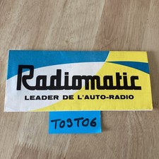 Poste Radio Radiomatic
