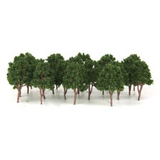 20 pezzi verde modello alberi