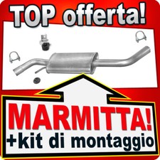 Centrale di Scarico per VW T4 2.5 TDI SWB 1996-2003 Marmitta