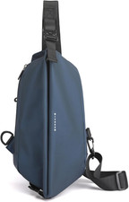 - Zaino Monospalla Uomo Porta Tablet Tab Zainetto Borsello Casual a Tracolla Reg