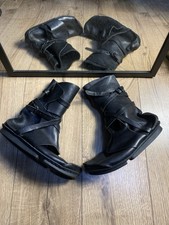 Stivali Trippen neri in pelle