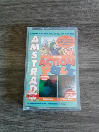 Amstrad action pack cassetta - amstrad,