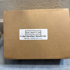 Kit Aggiornamento Deragliatore Brompton per 3 Spd a 6 Spd include ingranaggi, cambio, altro.