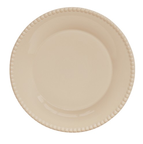 Piatto tavola tiffany beige - piatto,