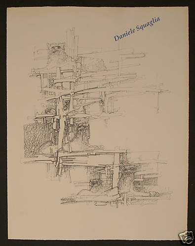 Litografia originale 1970 - originale,