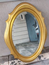Specchio Ovale su Cornice