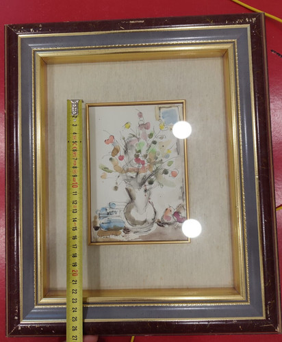 Quadro vintage luciano - quadro,