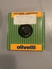 Ruota stampa margherita marca NOS Camwil per macchina da scrivere Olivetti font lettera gotica 12
