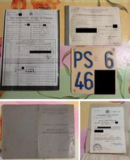 Targa libretto complementare