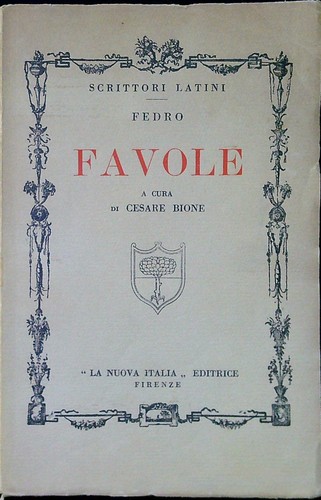 Favole fedro bione cesare la - bione,