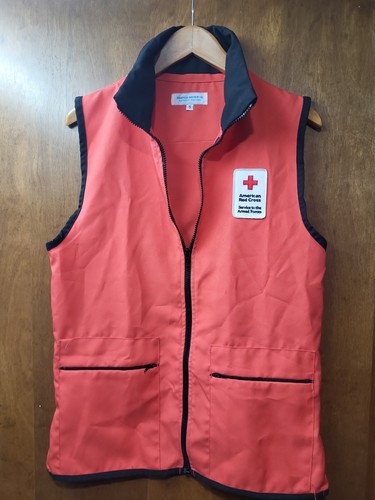 Gilet american red - red, cross