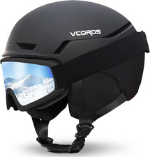 Casco Da Sci Con Occhiali Da