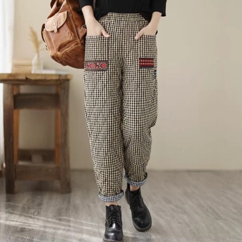 Pantaloni harem padded - pantaloni,