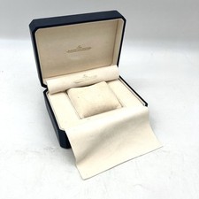 Box Scatola per orologio da polso Jaeger LeCoultre Reverso custodia blu vintage