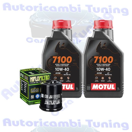 Kit tagliando olio motul 7100 - tagliando,