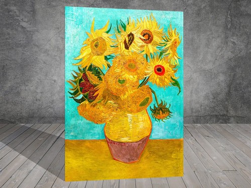 Van gogh girasoli fiore tela - fiore,