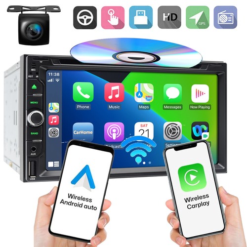 Carplay wireless gps din car - carplay,