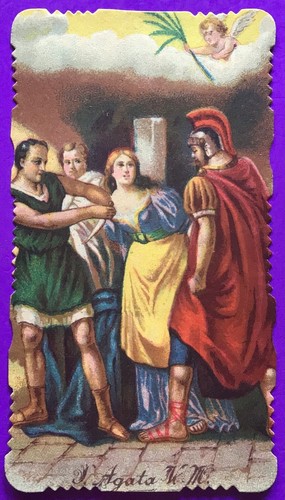 Santino holy card - santino,