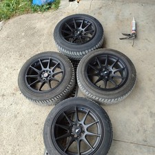 SET 4 Cerchi in lega Japoan Racing Jr11 Da 16", Doppio Attacco: 5x100 E 5x114.3