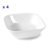 Set 4 Ciotole Porcellana Bianca NEW FRESH Vivo VILLEROY & BOCH - 13,8 x 13,8 cm