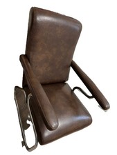 POLTRONA REGOLABILE MARRONE