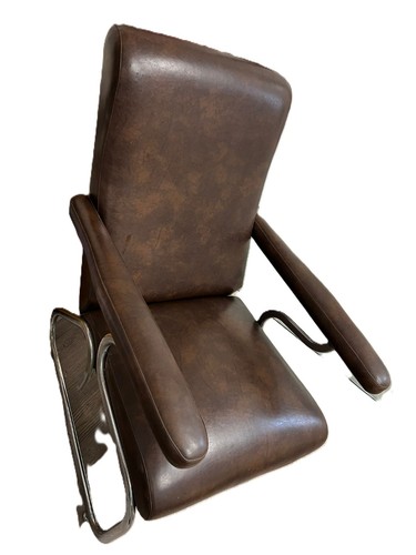 Poltrona regolabile marrone - poltrona,
