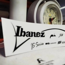 3SETS Adesivi Adesivi Decalcomanie UV Autoadesivi Testata Chitarra per Ibanez J&M Serie RG