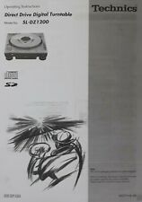 Technics SL-DZ1200 Giradischi digitale - Istruzioni per l'uso - MANUALE UTENTE 