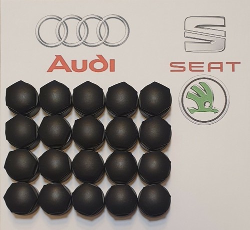 Tappi neri originali audi - tappi, seat