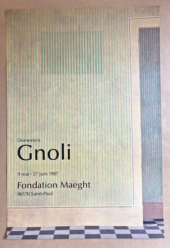 Domenico gnoli large original - gnoli,