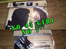 recente gadget NO 45 giri NO music (NO real 7") LUIGI TENCO MIEI GIORNI PERDUTI