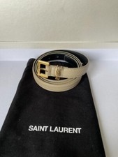 Cintura donna YSL colore avorio tg 105