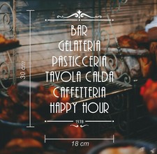 Vetrofanie adesivo pasticceria - vetrofanie,