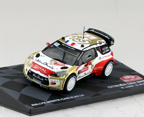 Modellino auto citroen ds3 wrc - citroen,
