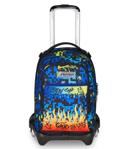 Seven zaino trolley scuola - zaino,