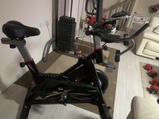 Cyclette Da Casa,Cyclette Professionale per Allenamento Cardio, Spin Bike Aerobi