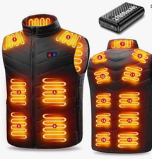 Gilet piumino riscaldabile