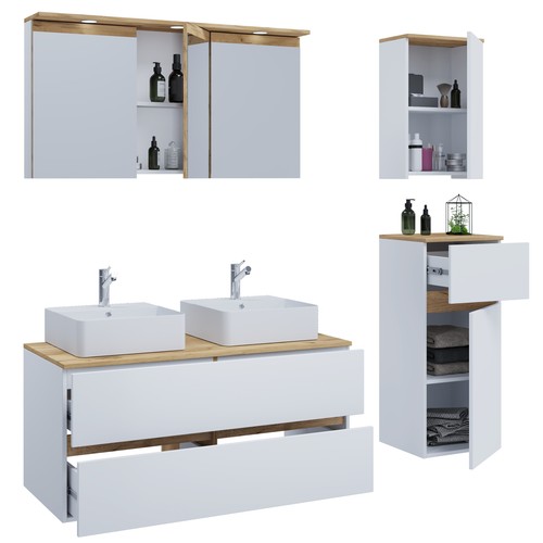 Set mobili bagno con - mobili,