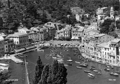 Cartolina portofino genova - cartolina,