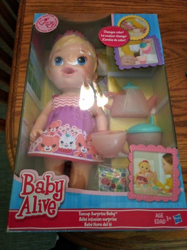 Baby alive doll tazza tè - baby, da
