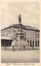 F508) BIELLA MONUMENTO A QUINTINO SELLA TEATRO SOCIALE