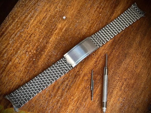 Bracciale acciaio inox perline