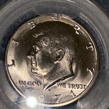 1971-D Kennedy mezzo dollaro
