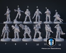 Alpha 9 (Galactic Armoury) 28mm/32mm/54mm/75mm