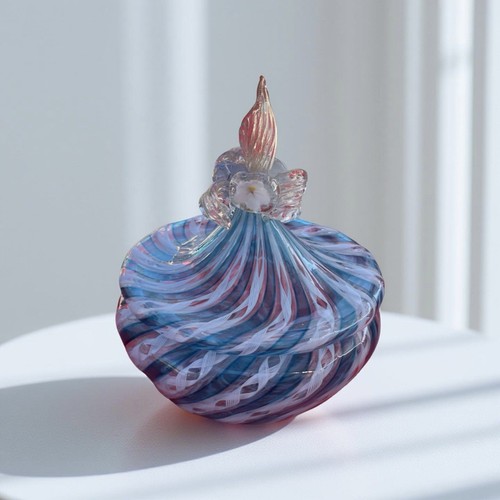 Zanfirico vase murano glass - vase,