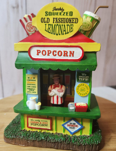 Lemax limonade popcorn stand - limonade,