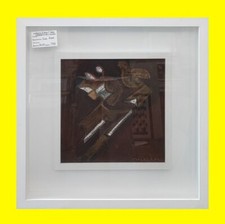 quadro olio su cartone di