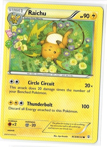 Raichu rc9 rc32 generations - -,