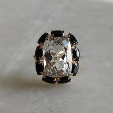 Anello Fascia Topazio Spinello