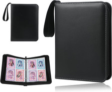 Album 400 Carte 50 Pagine Pelle Portatile Raccoglitore Magic Collezione